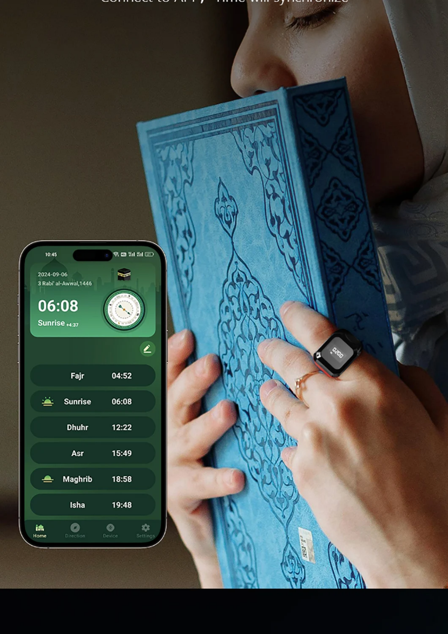 Compteur de Zikr Tasbin Connecté — vue 4