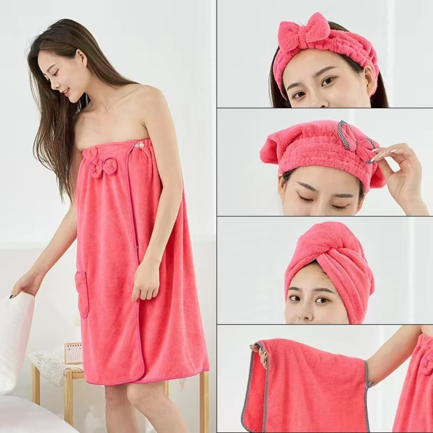 Serviette de Bain pour Femme
