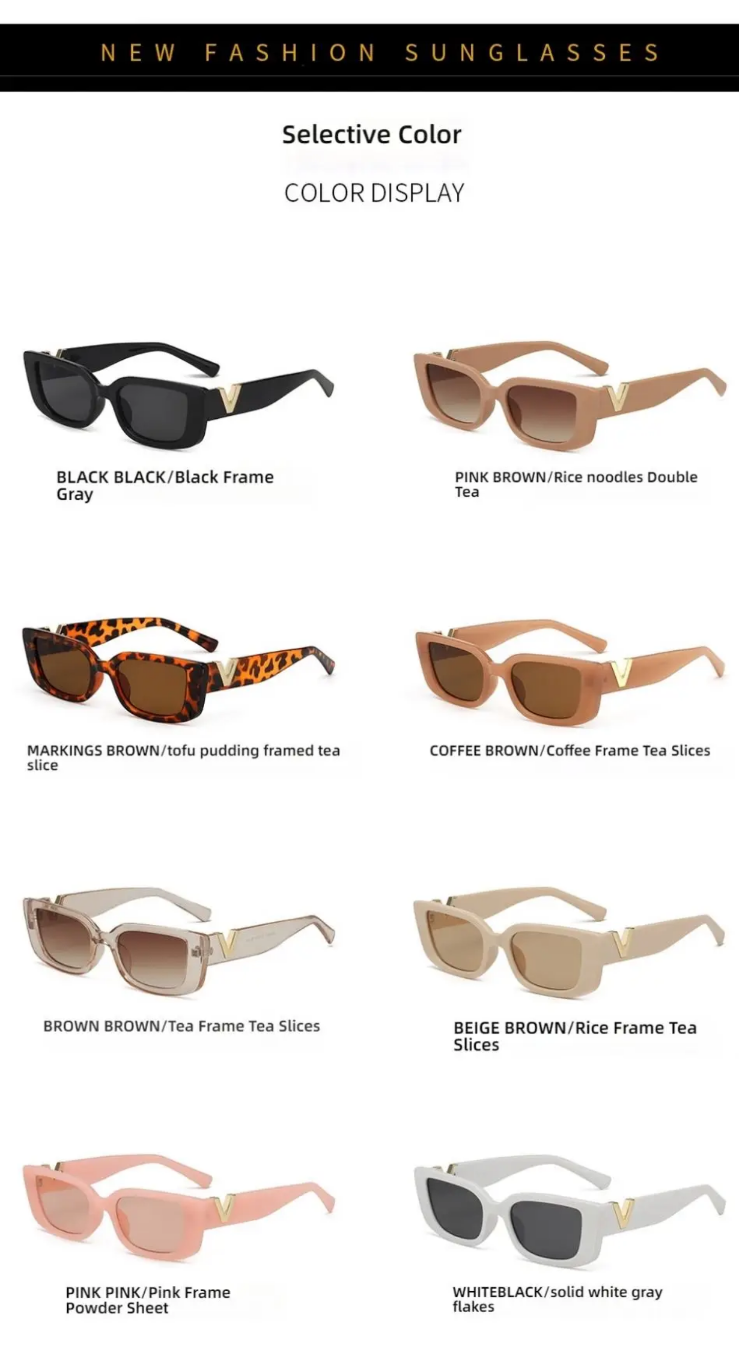 LUNETTES DE SOLEIL RETRO V — vue 3